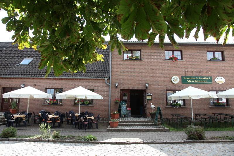 Pension & Gasthof Storchennest Gross Quassow Exteriér fotografie